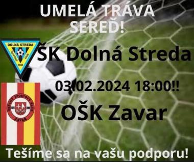 ŠK Dolná Streda - prípravný zápas 1